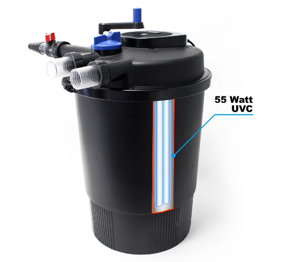 SunSun CPF-30000 survetiigi filter UV 55W 3 SunSun CPF-30000 survetiigi filter UV 55W - Pilt 3