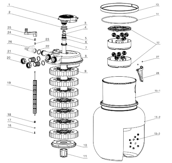 Survefilter CPF-50000 Biotiigi Filter 9 Survefilter CPF-50000 Biotiigi Filter - Pilt 9