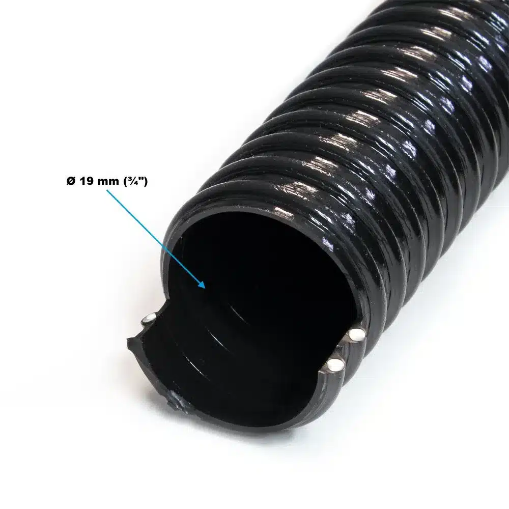 Tiigivoolik, Spiraalvoolik 19 mm (3/4") - must, müüakse meetri kaupa 2 Tiigivoolik, Spiraalvoolik 19 mm (3/4") - must, müüakse meetri kaupa - Pilt 2