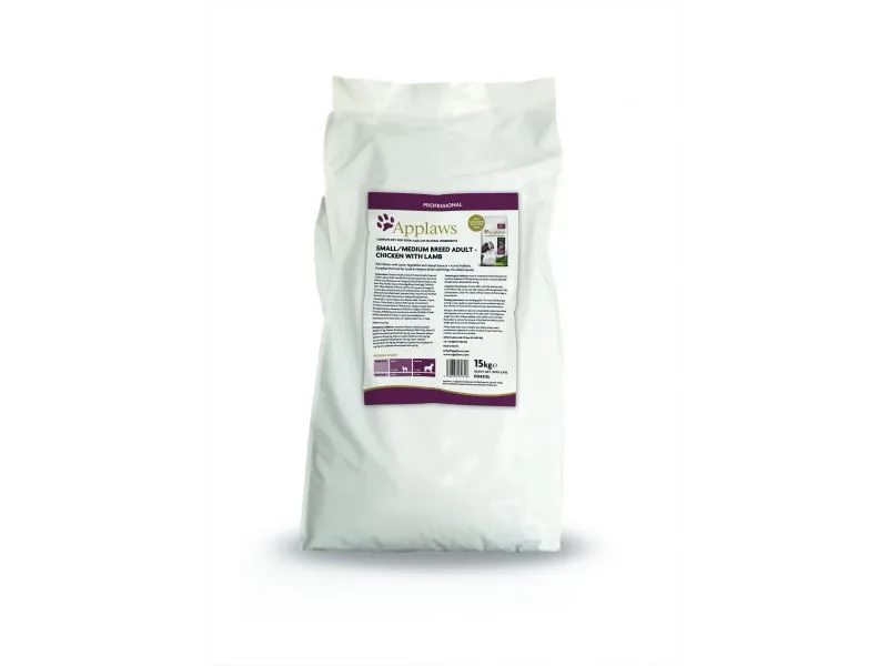 APPLAWS KOERA TÄISSÖÖT VÄIKE/KESKM.TÕUG KANA/LAMMAS 15KG 1 APPLAWS KOERA TÄISSÖÖT VÄIKE/KESKM.TÕUG KANA/LAMMAS 15KG