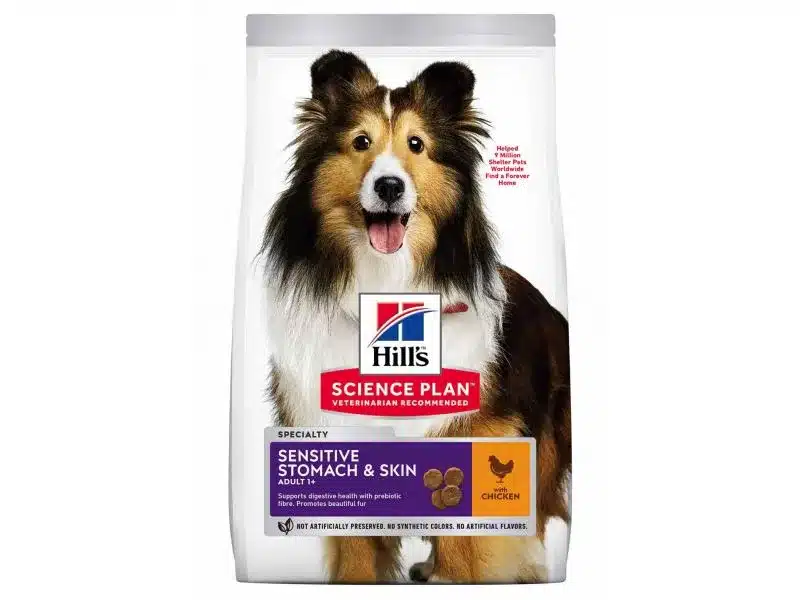 HILLS KOERA TÄISSÖÖT SENSIT.STOMACH/SKIN KESK.TÕUG KANA 14KG 1 HILLS KOERA TÄISSÖÖT SENSIT.STOMACH/SKIN KESK.TÕUG KANA 14KG