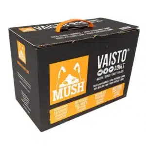 MUSH VAISTO KOERA TÄISSÖÖT TOORTOIT SIGA/KANA/LAMMAS 10KG