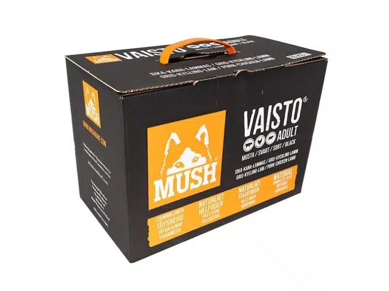 MUSH VAISTO KOERA TÄISSÖÖT TOORTOIT SIGA/KANA/LAMMAS 10KG 1 MUSH VAISTO KOERA TÄISSÖÖT TOORTOIT SIGA/KANA/LAMMAS 10KG