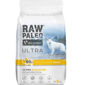 Raw paleo koera täissööt ultra kesk./suur tõug kalkun 2kg