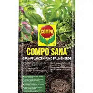 Roheliste taimede, palmide, sõnajalgade muld Compo 5L 1 Roheliste taimede, palmide, sõnajalgade muld Compo 5L