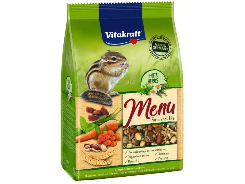 VITAKRAFT ORAVA TÄISSÖÖT MENU VITAL 600G 1 VITAKRAFT ORAVA TÄISSÖÖT MENU VITAL 600G