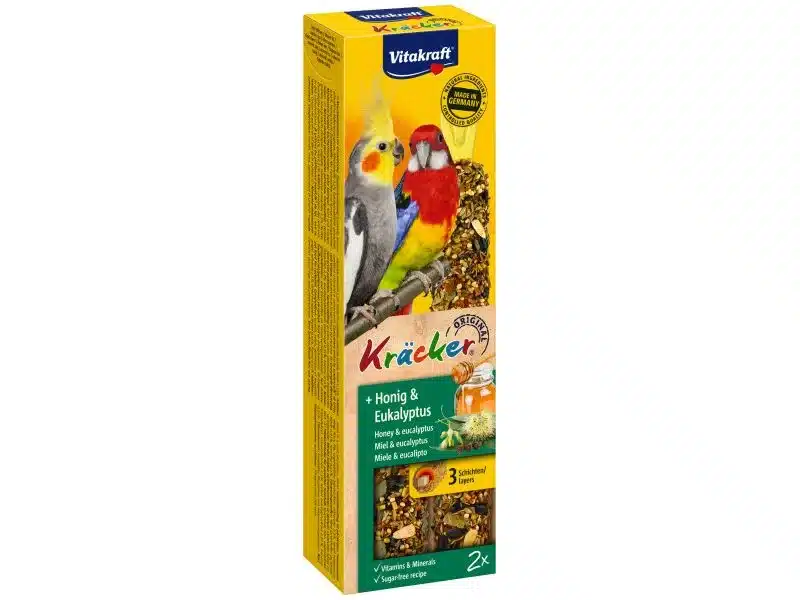 VITAKRAFT PAPAGOIDE MAIUS KRÄCKER MESI JA EUKALÜPT N2 1 VITAKRAFT PAPAGOIDE MAIUS KRÄCKER MESI JA EUKALÜPT N2