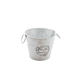 Zinc Pot ´Jardin du Vintage´ S 13CM