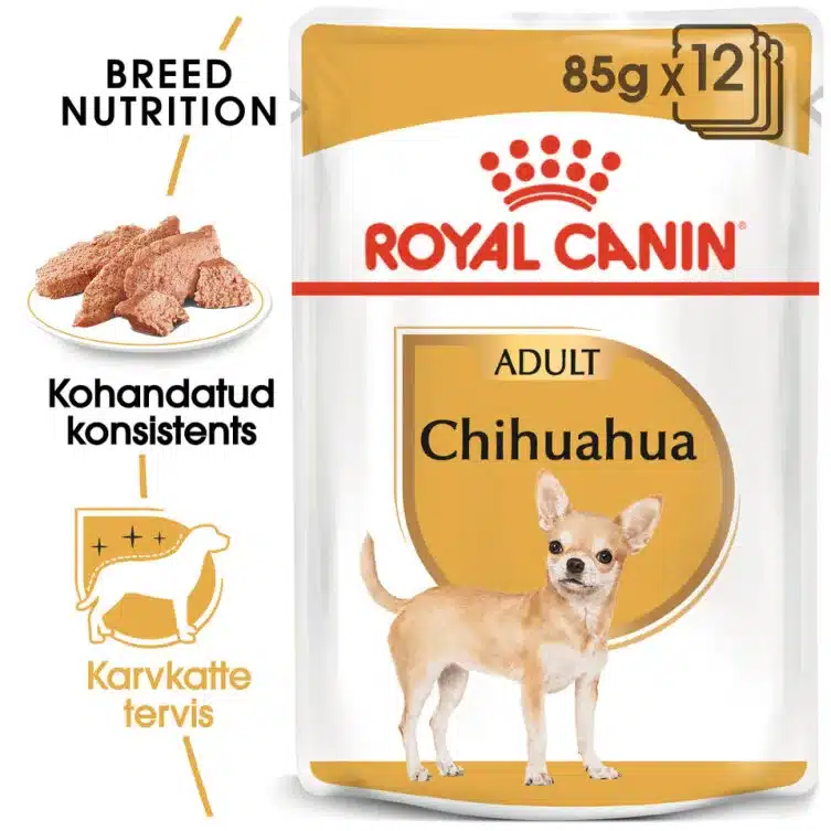 Royal Canin BHN CHIHUAHUA WET (85g x 12) 2 Royal Canin BHN CHIHUAHUA WET (85g x 12) - Pilt 2