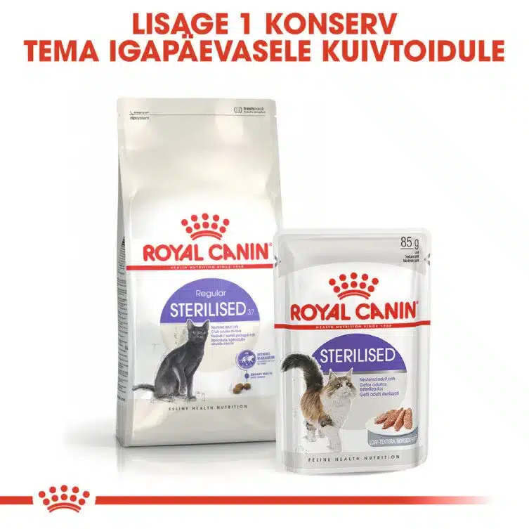 Royal Canin FHN Sterilised 37 4 Royal Canin FHN Sterilised 37 - Pilt 4
