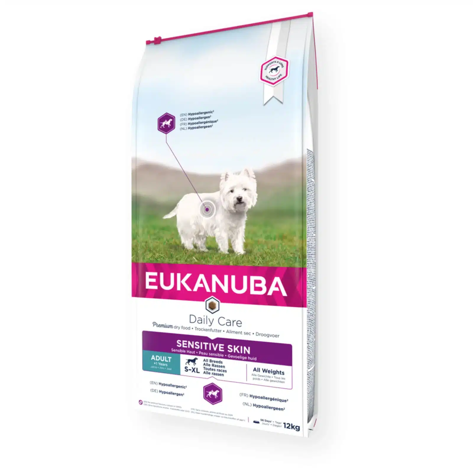 EUKANUBA Adult kalaga tundliku nahaga koertele 1 EUKANUBA Adult kalaga tundliku nahaga koertele