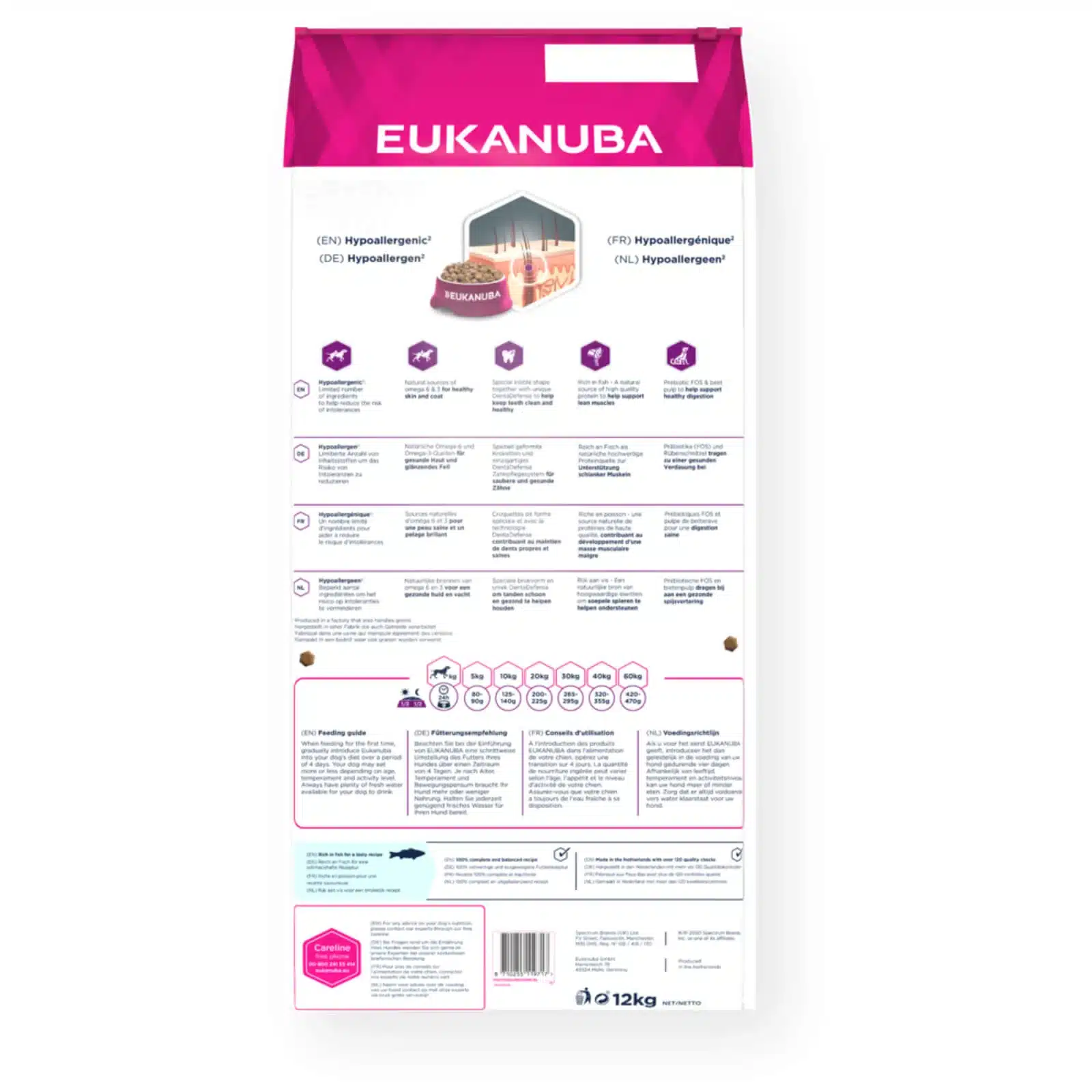 EUKANUBA Adult kalaga tundliku nahaga koertele 3 EUKANUBA Adult kalaga tundliku nahaga koertele - Pilt 3