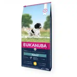 EUKANUBA Adult kanalihaga keskmistele koertele