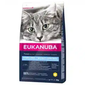 EUKANUBA Adult kanalihaga steriliseeritud ülekaalulistele kassidele