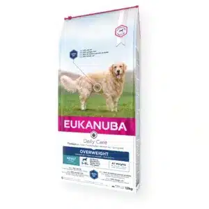 EUKANUBA Adult kanalihaga ülekaalulistele koertele 12 kg