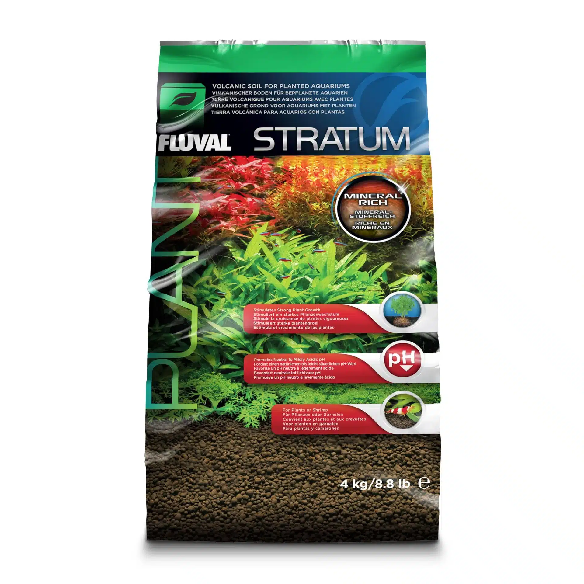 Substraat krevettide ja elustaimede jaoks Fluval 2 Substraat krevettide ja elustaimede jaoks Fluval - Pilt 2