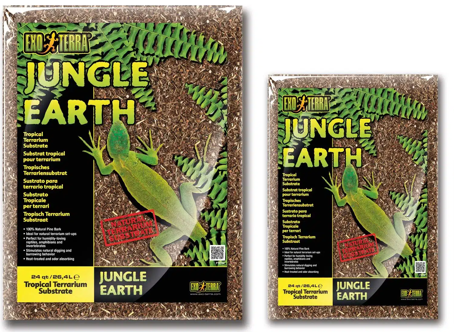 Terrariumi substraat Jungle 1 Terrariumi substraat Jungle