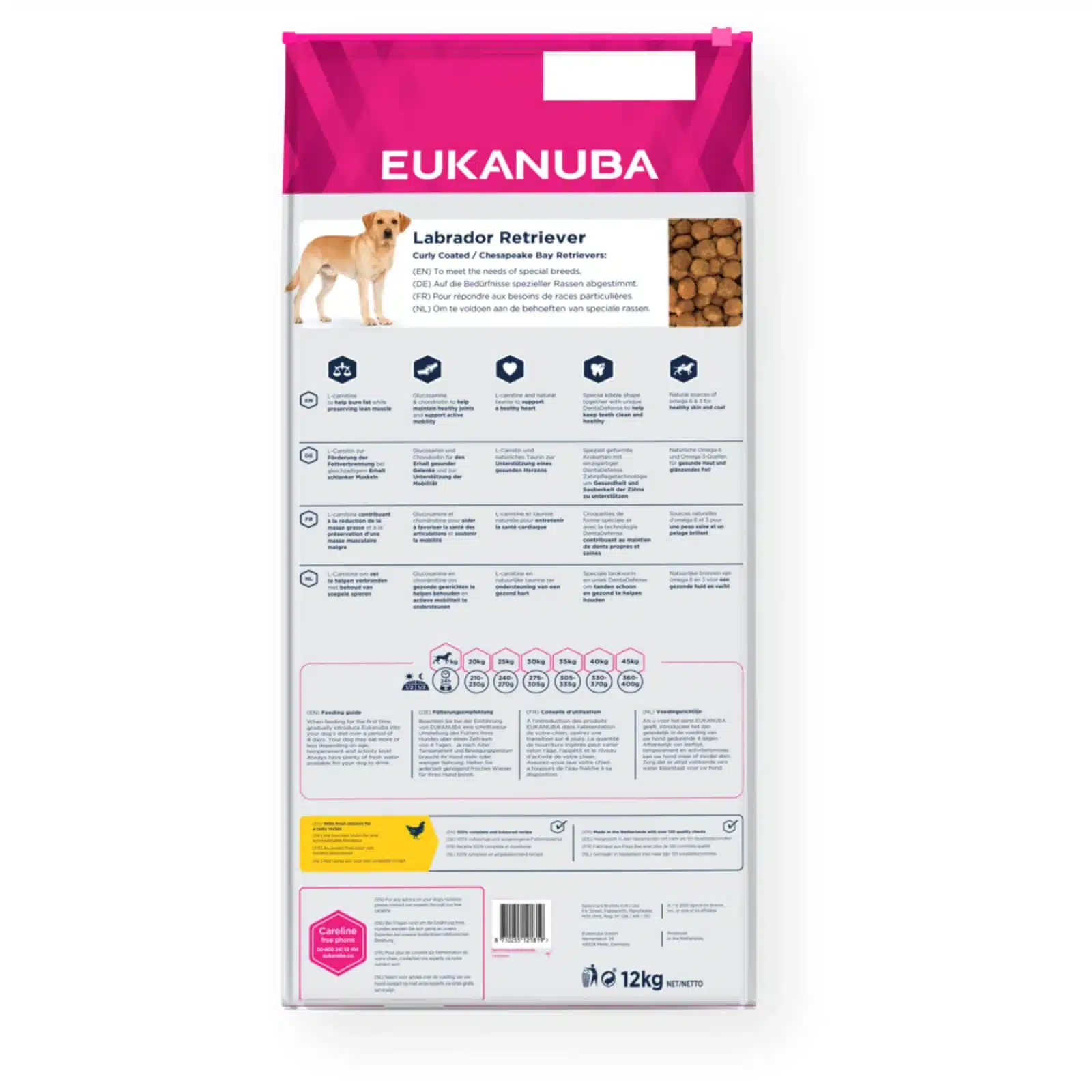 EUKANUBA Adult kanalihaga labradori retriiveritele 12 kg 2 EUKANUBA Adult kanalihaga labradori retriiveritele 12 kg - Pilt 2