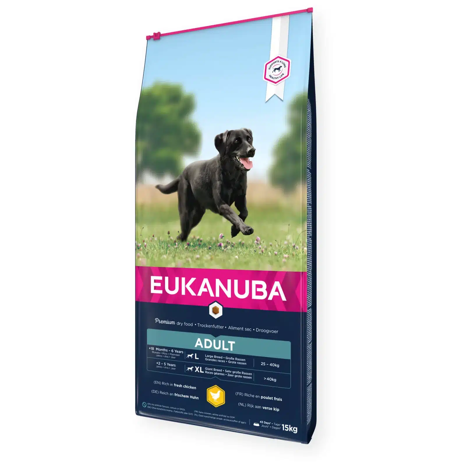 EUKANUBA Adult kanalihaga suurtele koertele 15 kg 1 EUKANUBA Adult kanalihaga suurtele koertele 15 kg