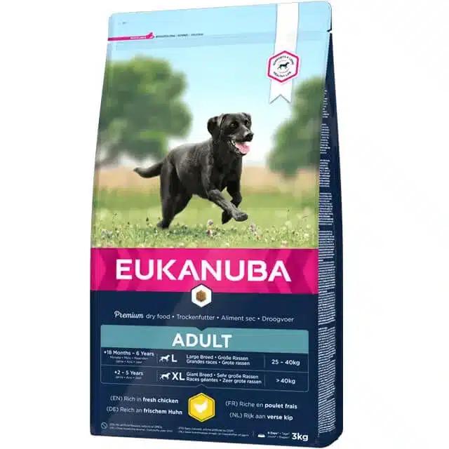 EUKANUBA Adult kanalihaga suurtele koertele 15 kg 2 EUKANUBA Adult kanalihaga suurtele koertele 15 kg - Pilt 2