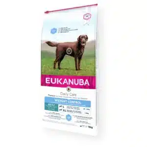 EUKANUBA Adult kanalihaga suurtele ülekaalulistele koertele 15 kg