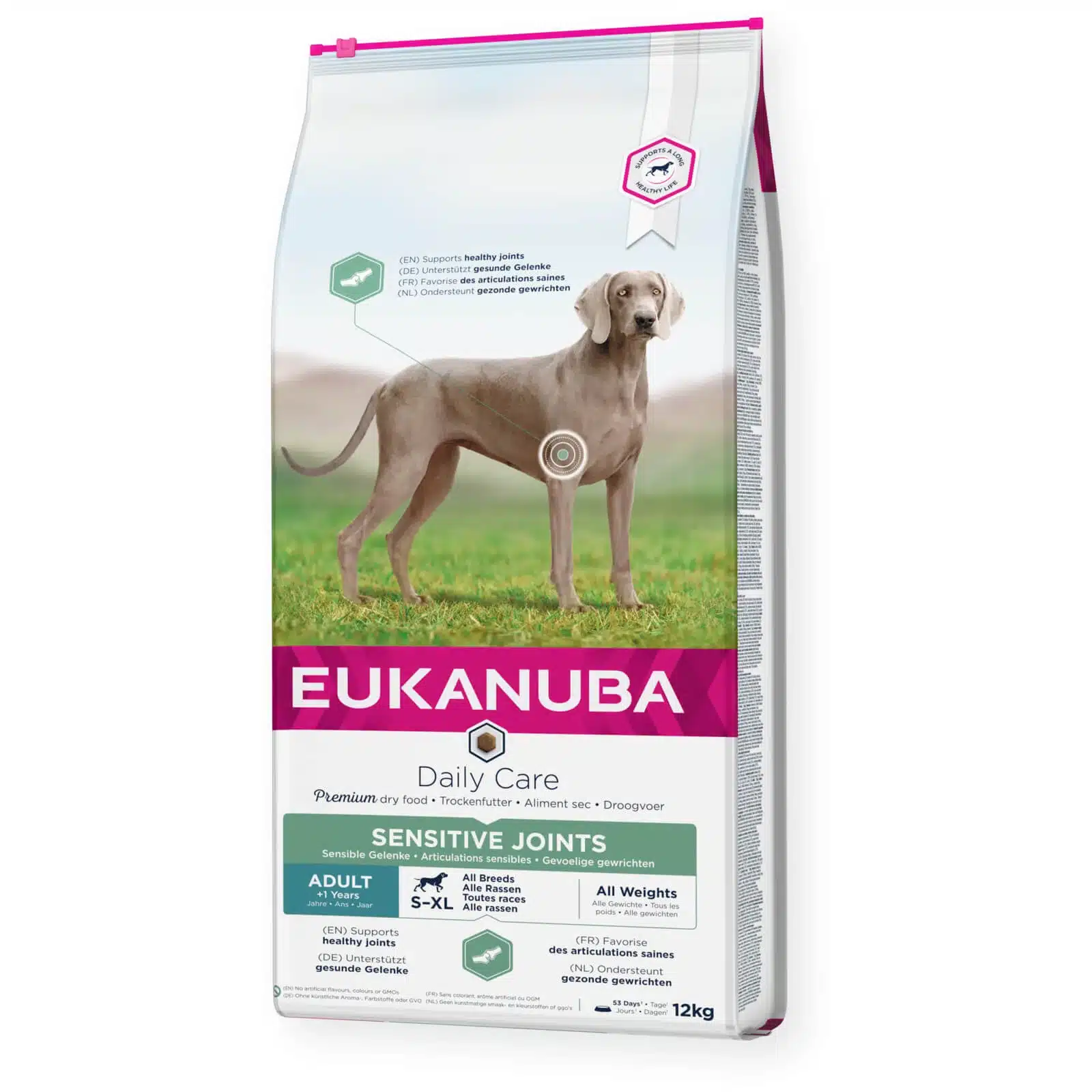 EUKANUBA Adult kanalihaga tundlike liigestega koertele 1 EUKANUBA Adult kanalihaga tundlike liigestega koertele