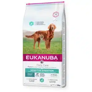 EUKANUBA Adult kanalihaga tundliku seedimisega koertele