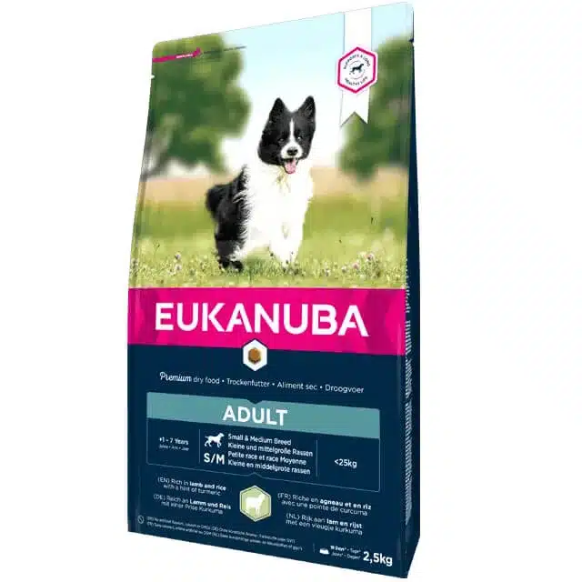 EUKANUBA Adult lambaliha ja riisiga väikestele ja keskmistele koertele 2 EUKANUBA Adult lambaliha ja riisiga väikestele ja keskmistele koertele - Pilt 2