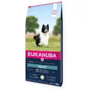 EUKANUBA Adult lambaliha ja riisiga väikestele ja keskmistele koertele