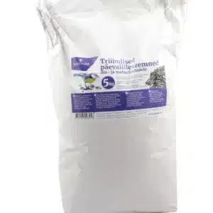 Päevalilleseemned lindudele Horticom triibuline 5kg valge paberkott