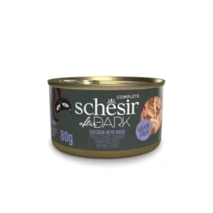 Schesir After Dark kanaliha + part märg toit kassidele 80g