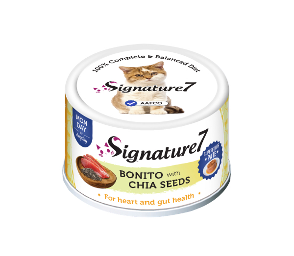 Signature7 Bonito with Chia Pate konserv kassidele 80g 1 Signature7 Bonito with Chia Pate konserv kassidele 80g