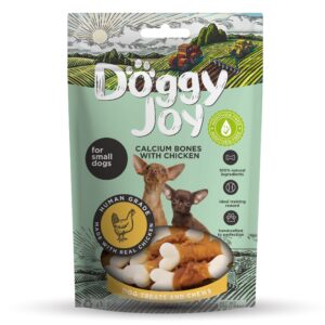 Doggy Joy calcium bones with chicken närimismaiused koerale 55g
