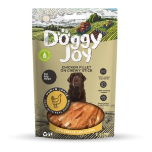 Doggy Joy chicken fillet on chewy stick närimismaiused koerale 90g