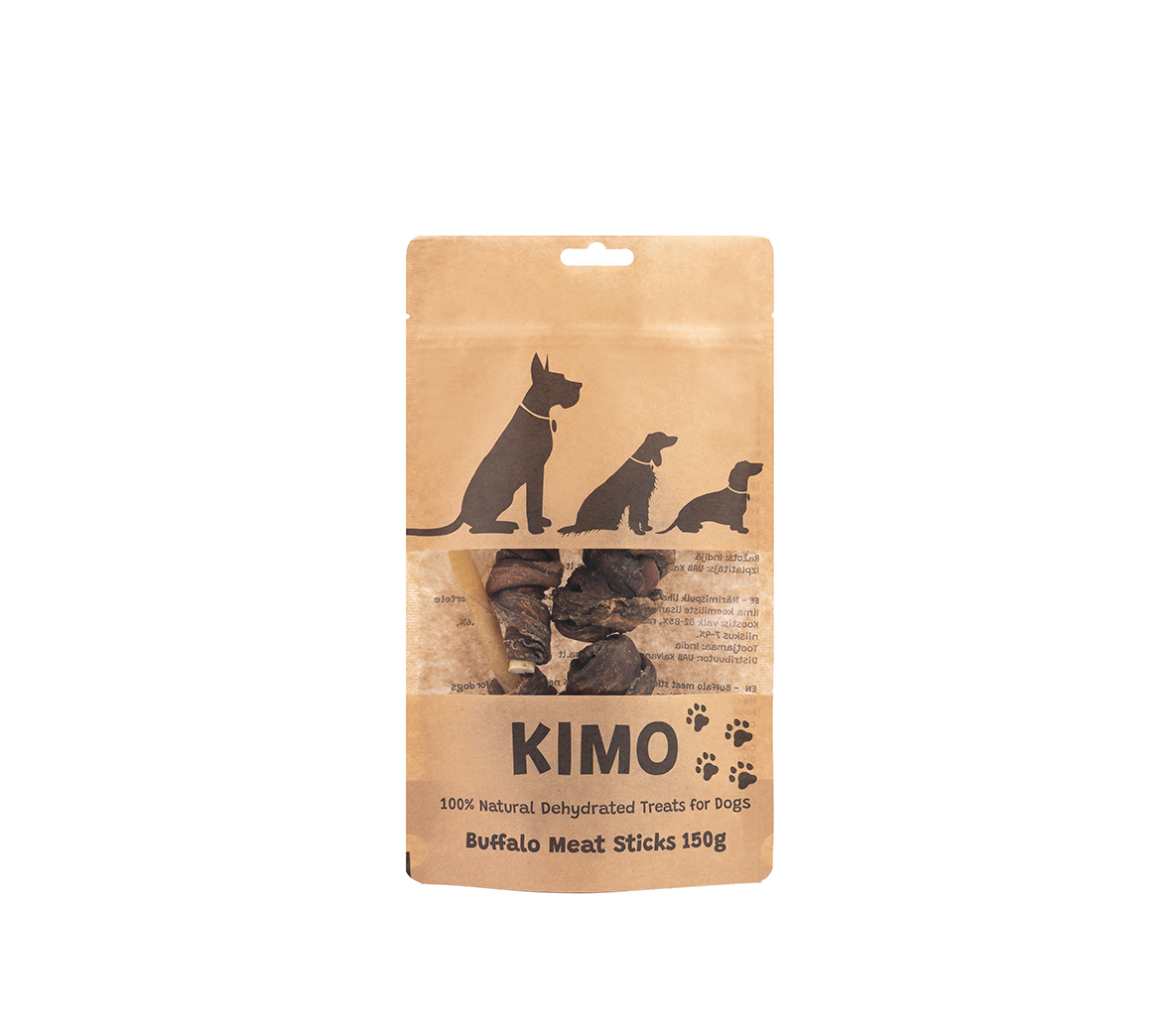 Kimo kuivatatud närimispulk lihaga 150g 1 Kimo kuivatatud närimispulk lihaga 150g