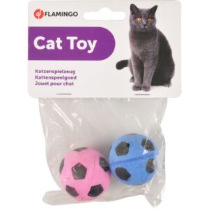 Flamingo mänguasi kassile Jalgpall 2tk