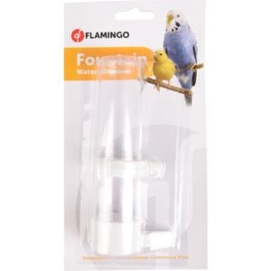 Flamingo joogidosaator lindudele 15cm