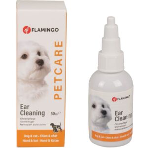 Flamingo kõrvapuhastusvahend kassile ja koerale 50ml