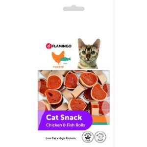 Flamingo Chicken & Fish Rolls kassimaius 50g