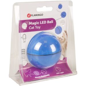 Flamingo Magic LED pall kassidele sinine 6,5cm