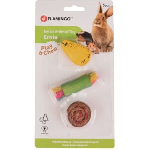 Flamingo näriliste mänguasi Ernie pakis 3tk