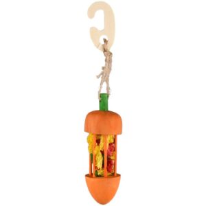 Flamingo mänguasi Porgand närilistele 23cm