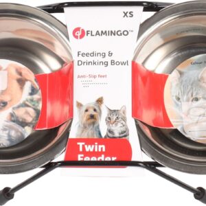 Flamingo kahe kausiga sööginõu XS ø 11cm - 200ml