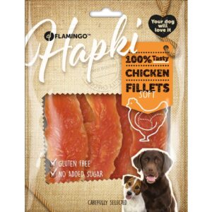 Flamingo Hapki Chicken Fillets närimismaius koerale 170g