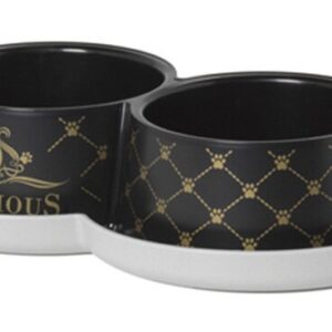 Record sööginõu Double Linea Luxurious 2x ø 9,5cm - 0,35L