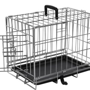 Flamingo metallpuur Keo koerale XS 30x47x37cm