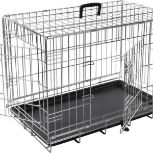 Flamingo metallpuur Keo koerale M 47x77x54cm