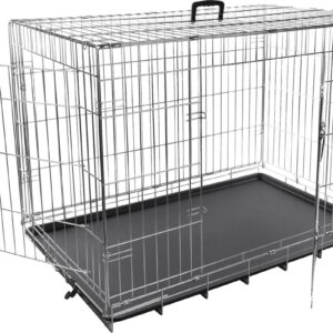 Flamingo metallpuur Keo koerale XL 70x109x76cm
