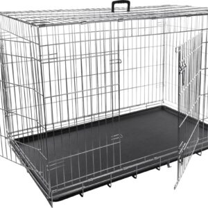 Flamingo metallpuur Keo koerale XXL 76x120x82cm