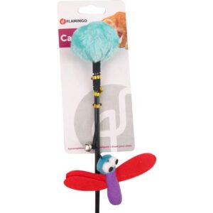 Flamingo õng leluga mänguasi kassile 48cm